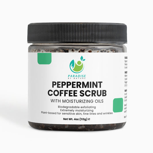 Peppermint Coffee Scrub